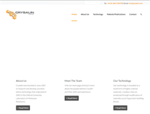Tablet Screenshot of crysalin.com